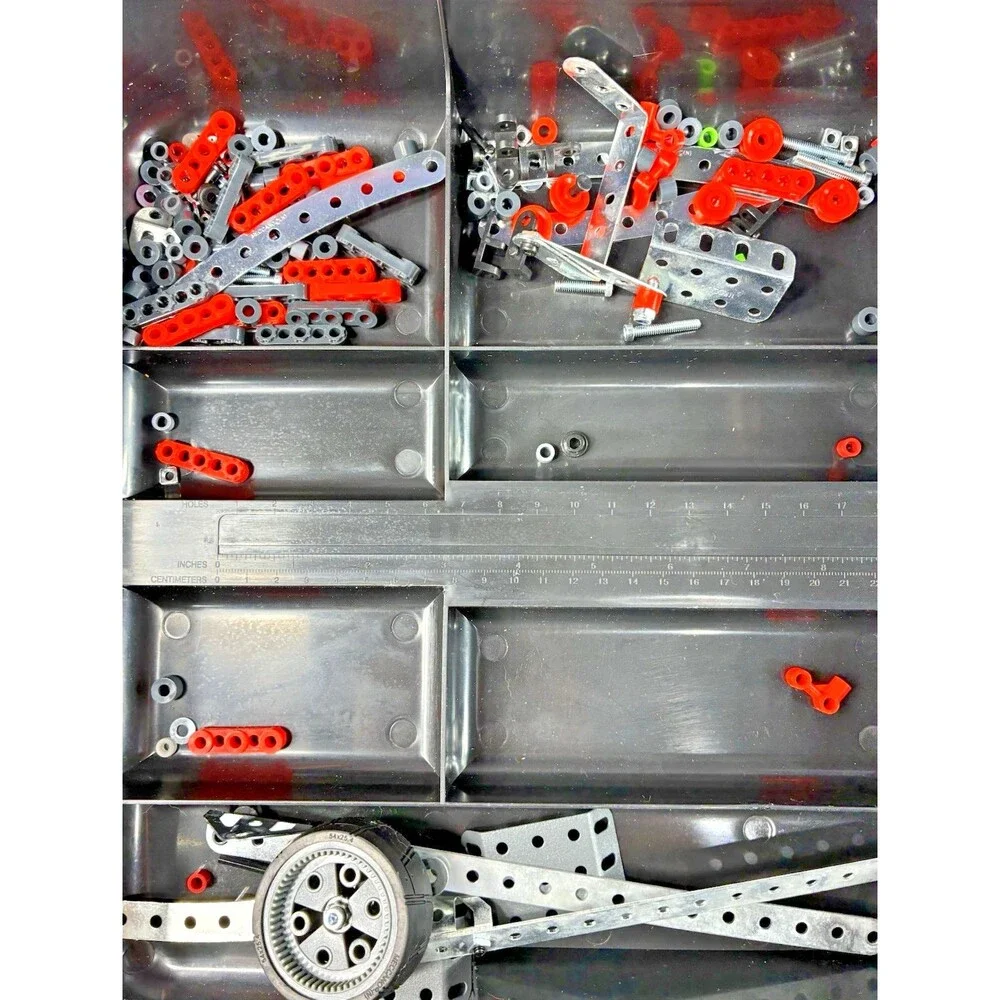 Meccano Erector Special Edition Building Set Parts in Case with Manual